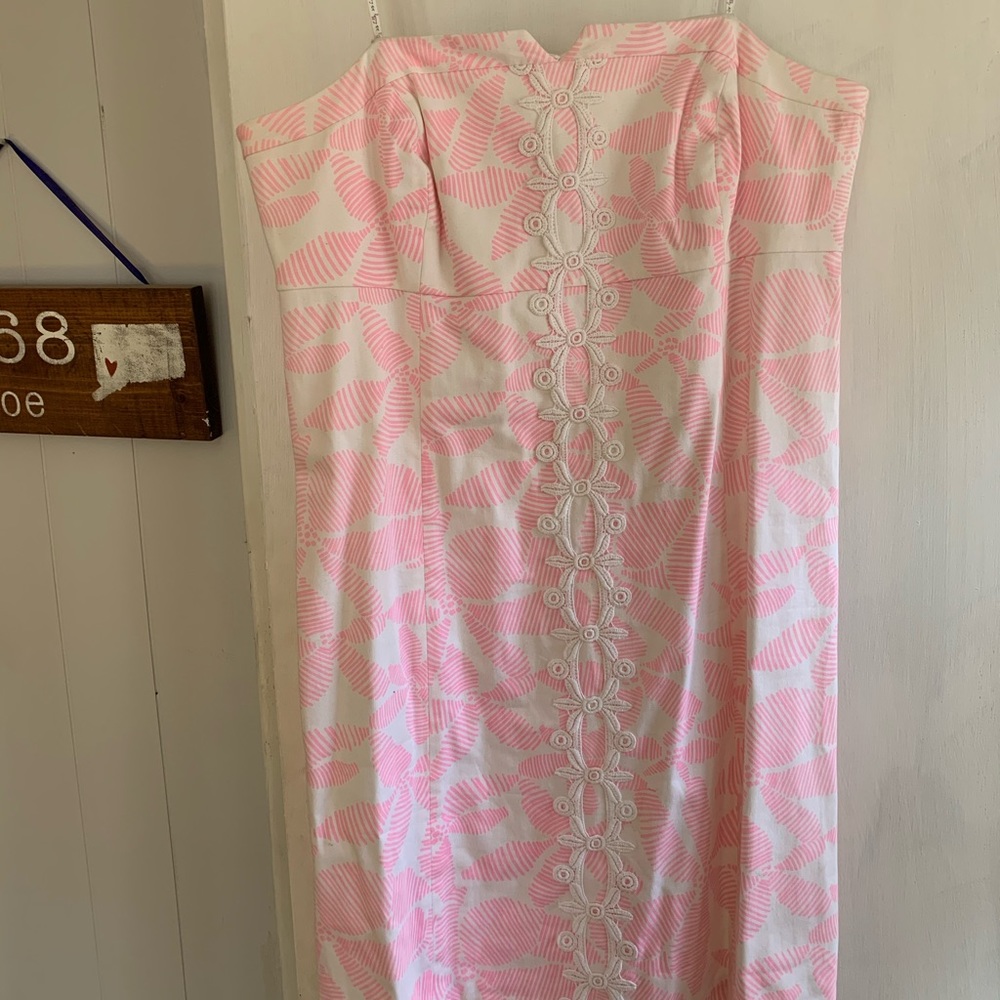 Strapless Lilly Pulitzer dress